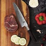 Moritaka 8-Inch Damascus Gyuto Chef Knife