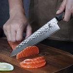 Moritaka 8-Inch Damascus Gyuto Chef Knife