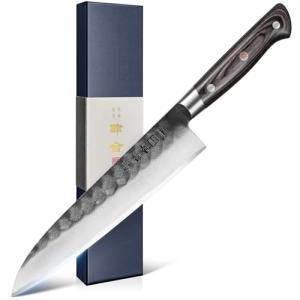 Moritaka 240mm Gyuto Knife with Pakkawood Handle