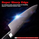 Moritaka 9.5" Japanese Chef Knife with Red Handle