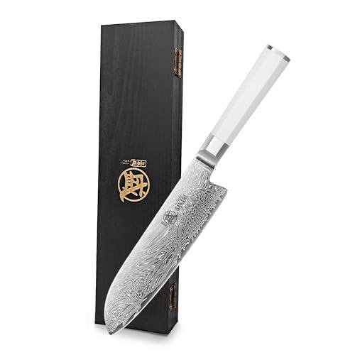 Mitsumoto Sakari 8-Inch Santoku Chef Knife