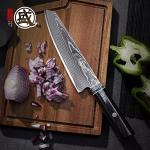 MITSUMOTO SAKARI Professional Japanese HAP40 Powder Steel Chef Knife Set