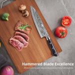 Moritaka 8 Inch Gyuto Chef Knife, Razor-Sharp Edge