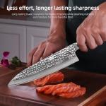 Moritaka 8 Inch Gyuto Chef Knife, Razor-Sharp Edge