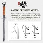 Mitsumoto Sakari 10-Inch Diamond-Coated Honing Rod