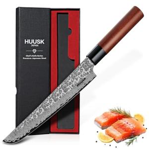 8-Inch Huusk Japanese Gyuto Damascus Chef Knife