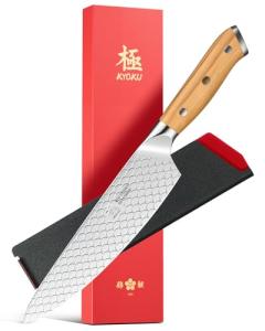 Moritaka 8-Inch Gyuto Chef Knife with Olive Wood Handle