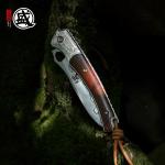 Mitsumoto Sakari 2.68" Folding Knife with Ironwood Handle