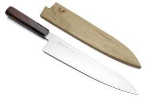 AUS10 Japanese Wa Gyuto Chef Knife with Rosewood Handle