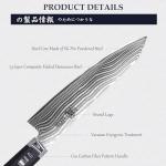 Mitsutomo Sakari 8" Kiritsuke Chef Knife