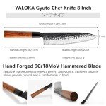 Moritaka 8-Inch Gyuto Chef Knife – Ultra Sharp