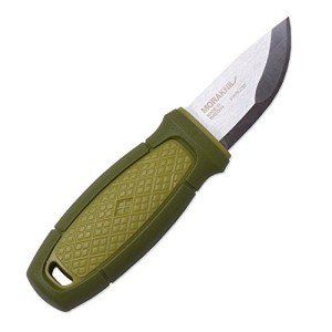 Moritaka Eldris Outdoor Knife with Green Handle