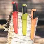 Moritaka Olive Green Fixed-Blade Knife 4.1