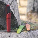 Moritaka Olive Green Fixed-Blade Knife 4.1