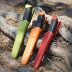 Moritaka Olive Green Fixed-Blade Knife 4.1