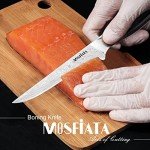 Moritaka 6" Boning Knife with Finger Guard