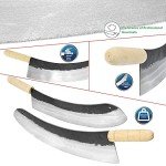 Moritaka Carbon Steel 50cm Clever Chef Knife Set