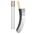 Moritaka Carbon Steel 50cm Clever Chef Knife Set