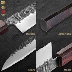 Moritaka 8-Inch Gyuto Chef Knife with Eboy Handle