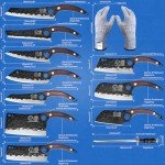 Moritaka High Carbon Steel 10-Piece Knife Set