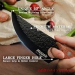 Moritaka Viking Boning Knife - Hand Forged Ulu