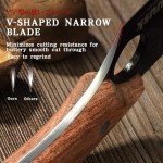 Moritaka Viking Boning Knife - Hand Forged Ulu