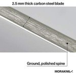 Moritaka Classic No 2 Knife with Finger Guard