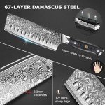 Moritaka 7” Nakiri Knife with Ergonomic Handle