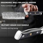 Moritaka 7” Nakiri Knife with Ergonomic Handle