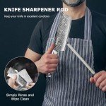 Moritaka 7” Nakiri Knife with Ergonomic Handle