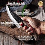 Moritaka Viking Meat Cleaver and Boning Knife