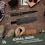 Moritaka W-Catcher Large Fixed Blade Knife