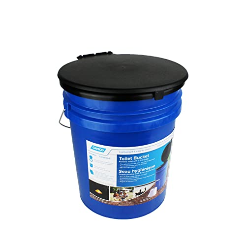 Camco Portable Toilet Bucket with 3 Bag Liners