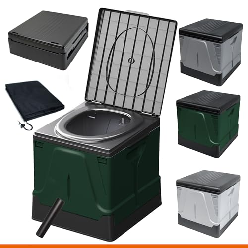 Portable Camping Composting Toilet with Carry Bag