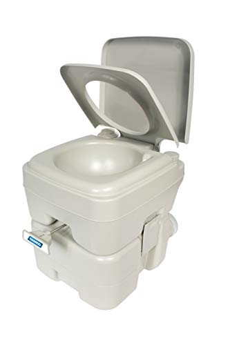 Portable Travel Toilet with Detachable Holding Tank - Gray