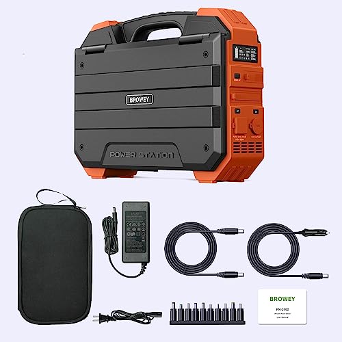 Portable Solar Power Station with 614WH Battery Pack