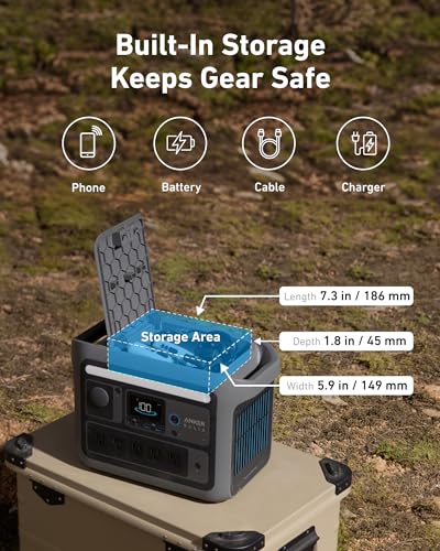 Anker SOLIX C800 Portable Solar Power Station - 768Wh