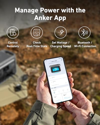 Anker SOLIX C800 Portable Solar Power Station - 768Wh