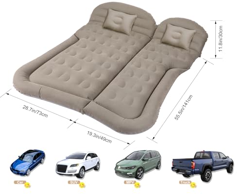 WYNESS Inflatable Car Mattress for Camping and Travel