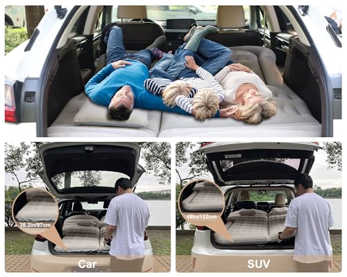WYNESS Inflatable Car Mattress for Camping and Travel