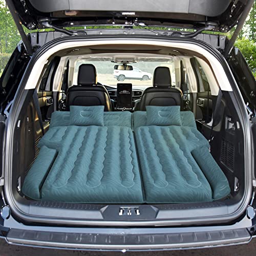 Umbrauto SUV Air Mattress Bed: 2024 Upgraded Flocking