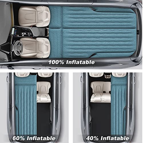 Umbrauto SUV Air Mattress Bed: 2024 Upgraded Flocking