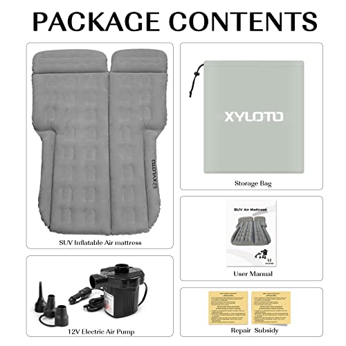 Thickened Inflatable SUV Air Mattress with pump