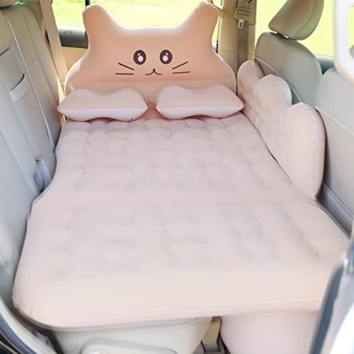 MEEWOO Inflatable Car Air Mattress - Universal Camping Bed