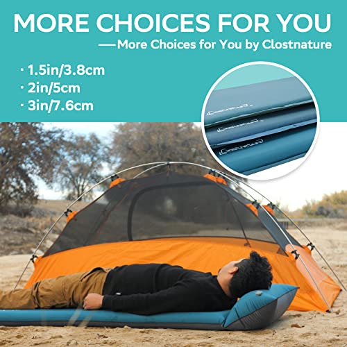 Clostnature Inflatable Sleeping Pad - Lightweight Camping Mattress