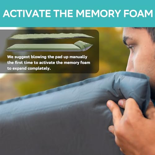 Clostnature Inflatable Sleeping Pad - Lightweight Camping Mattress