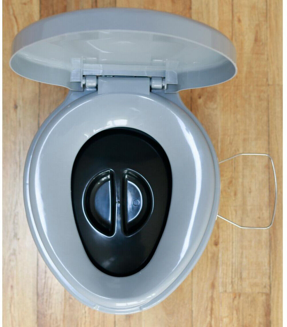 Travel Toilet for Camping, Hiking - Non-Electric Composting