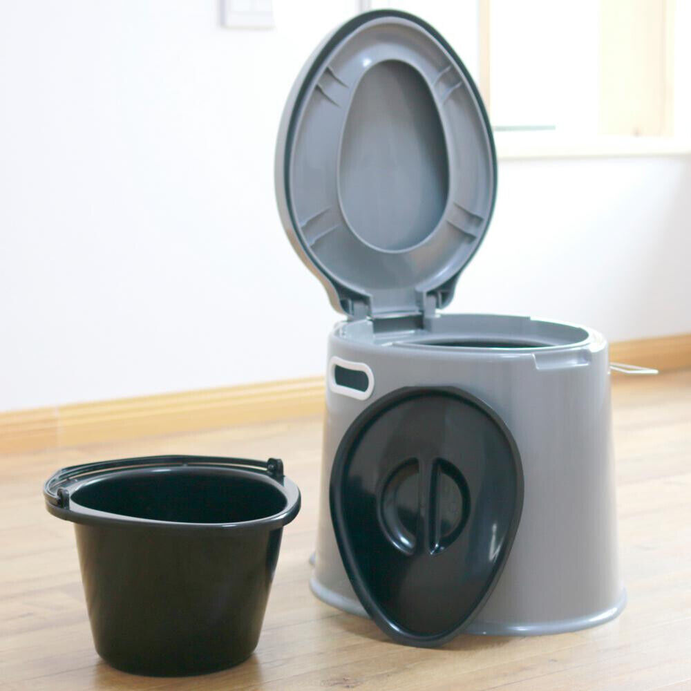 Travel Toilet for Camping, Hiking - Non-Electric Composting