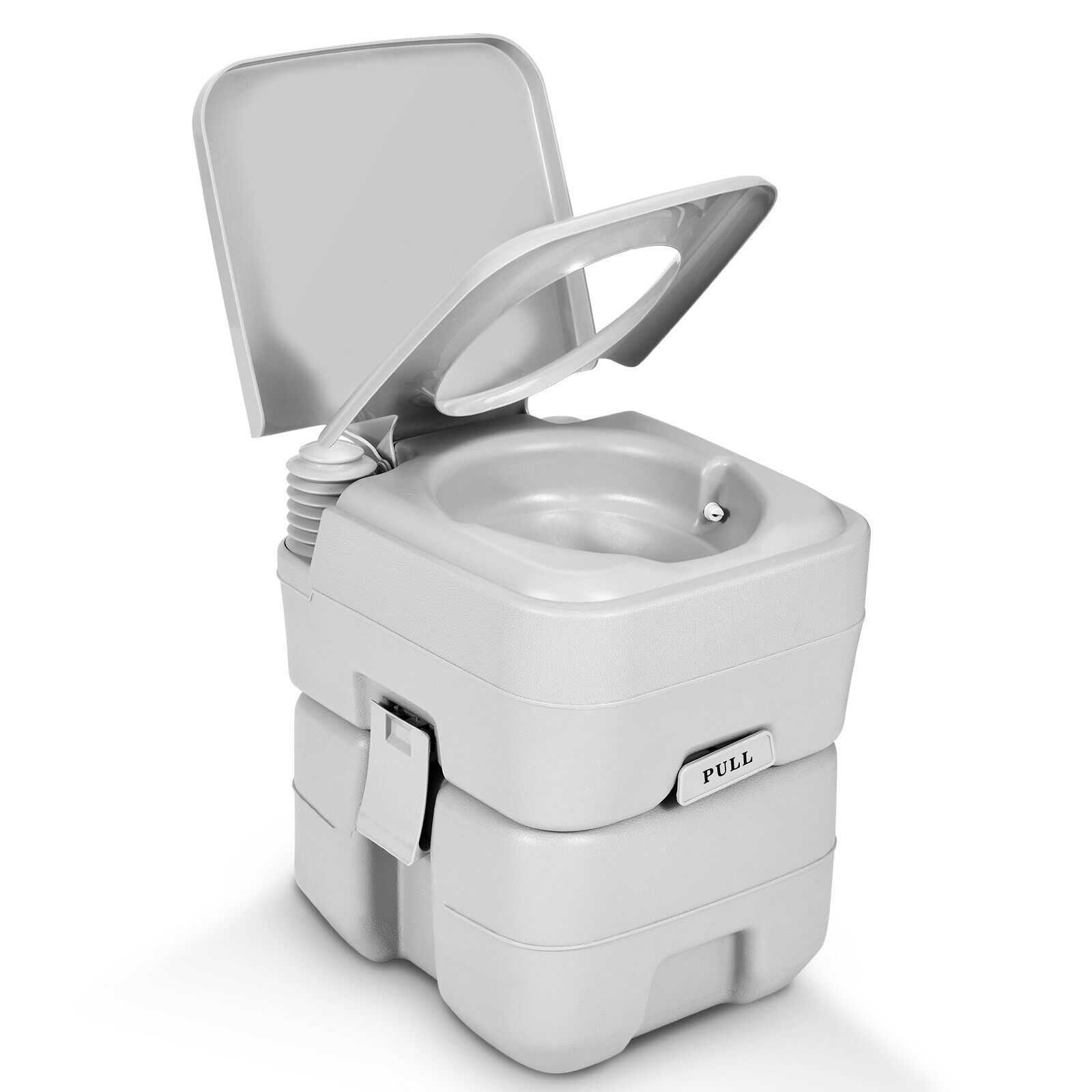 Portable Toilet 20L Dual Flush for Camping & Travel