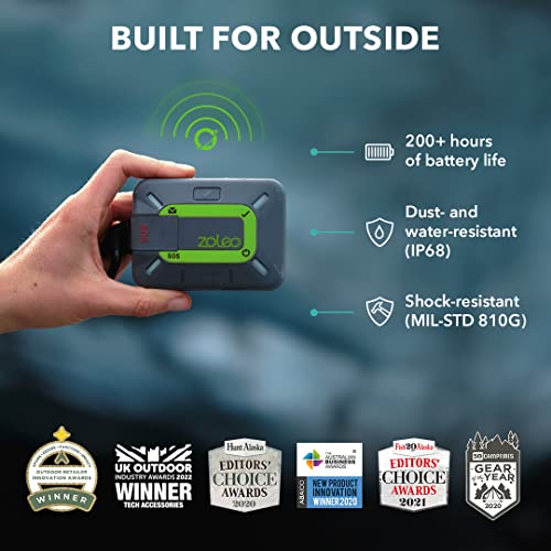 ZOLEO Satellite Communicator: Two-Way SMS, Email, SOS